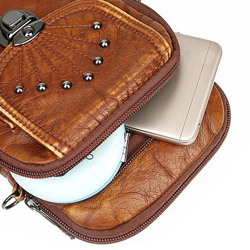 Metal Chain Shoulder Bags for Women