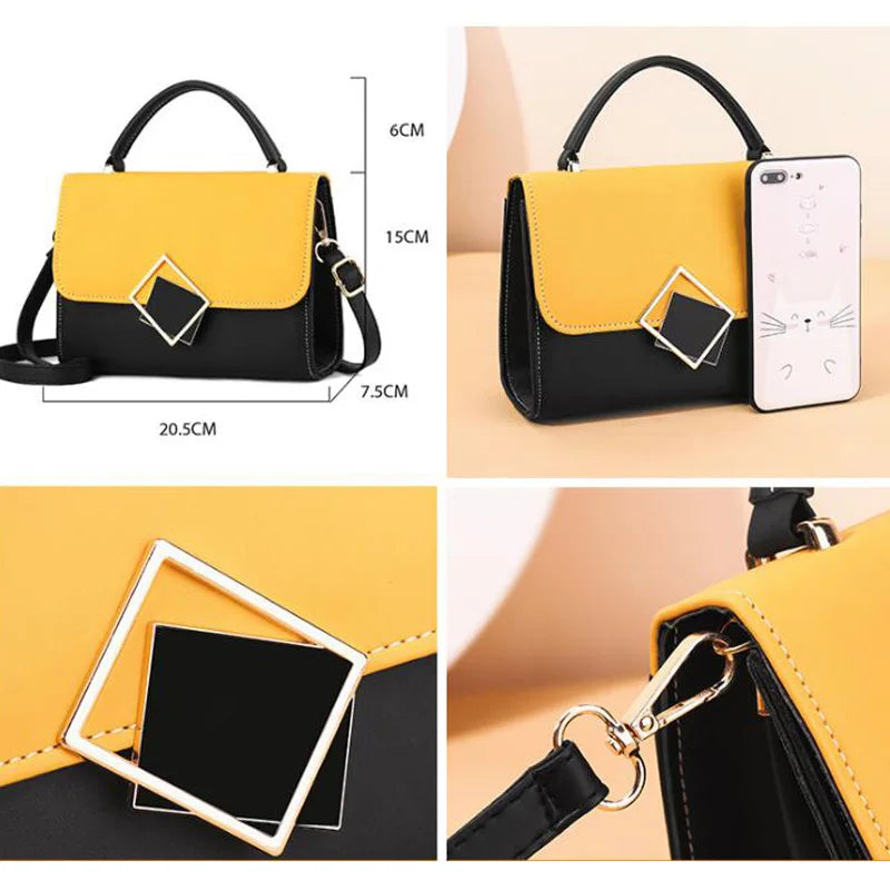 Shoulder Bag Crossbody Bags Pu Leather Flap Women Messenger Bags