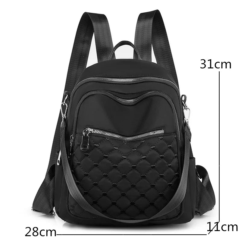 High Women Backpacks Oxford Shoulder Bags for Women School Girls Rucksack