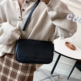 Casual Soft Leather Retro One-shoulder Messenger Bag