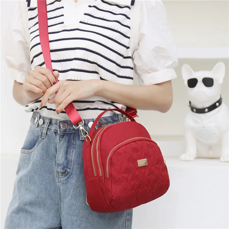 Ladies Shell Crossbody Bag Casual Nylon Handbag