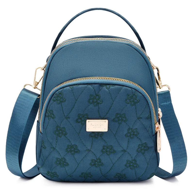 Ladies Shell Crossbody Bag Casual Nylon Handbag