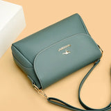 Large-Capacity Soft Leather Shoulder Bag Ladies Messenger Bag