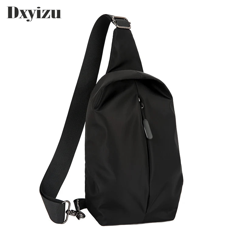 Men's Belt Bag Charging Chest Bag Travel Bag Multi-function Messenger Bag Pocket