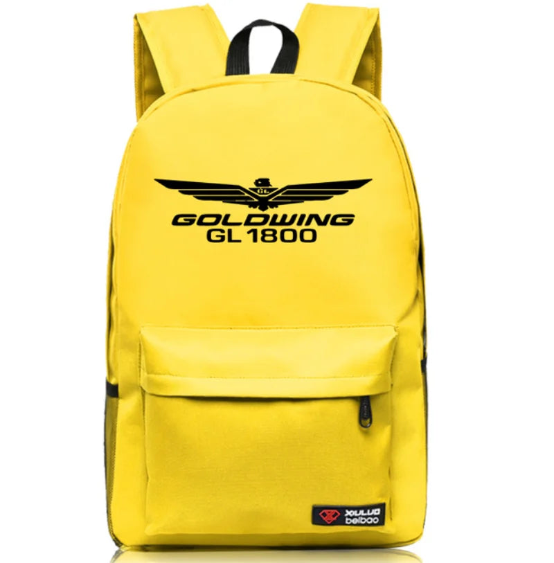Goldwing GL1800 Motorcycle Car Backpack, Men's Travel Knapsack