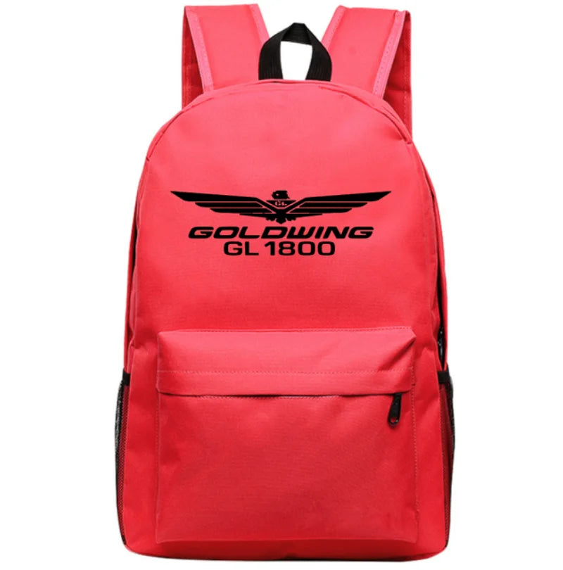 Goldwing GL1800 Motorcycle Car Backpack, Men's Travel Knapsack