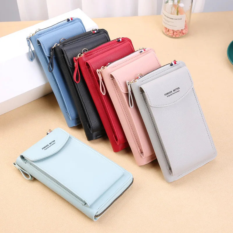 Large Capacity Double-deck Crossbody Bag for Women