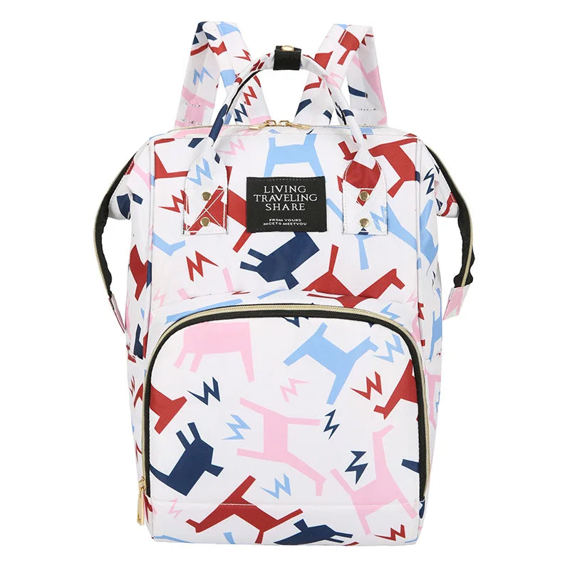 Mom Bag Diaper Backpack Waterproof Travel Bag Multifunctional