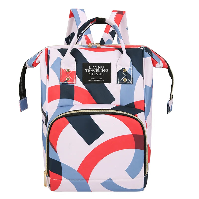 Mom Bag Diaper Backpack Waterproof Travel Bag Multifunctional