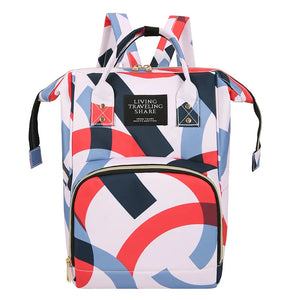 Mom Bag Diaper Backpack Waterproof Travel Bag Multifunctional
