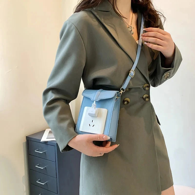 Bucket Casual Shoulder Bag PU Crossbody Girls Bag