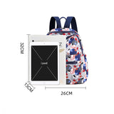 Oxford Cloth Backpack Lady Messenger Bag Letter Rucksack School Bag