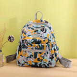 Oxford Cloth Backpack Lady Messenger Bag Letter Rucksack School Bag