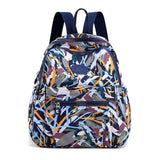 Oxford Cloth Backpack Lady Messenger Bag Letter Rucksack School Bag