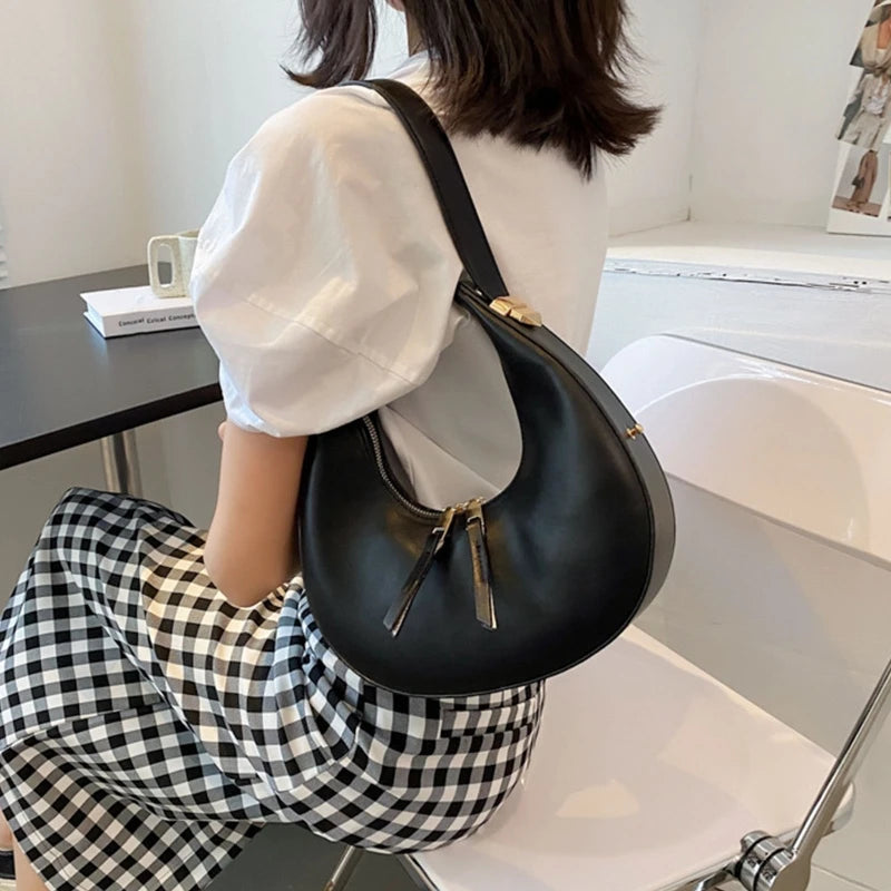 PU Leather Women Bag Handbag Purses Vintage Wallet Double Zipper