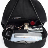 Youth Girl Backpack Multi-pocket Waterproof Nylon College Bag