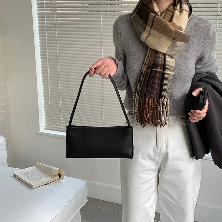 Vintage Casual Lady Shoulder Bag PU Leather