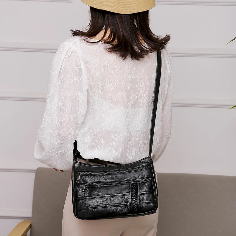 Vintage Crossbody Bags Ladies Shoulder Purse Mommy Handbags Sac Femme