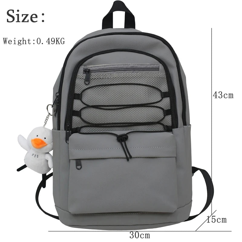 Student Backpack High Travel Rucksack Book Schoolbag For Teenage Girls Boys