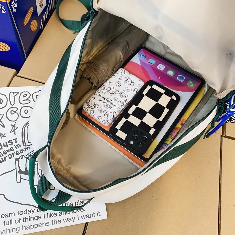 Summer Woman Backpack School Backpack For Teenage Girls Boys College Student