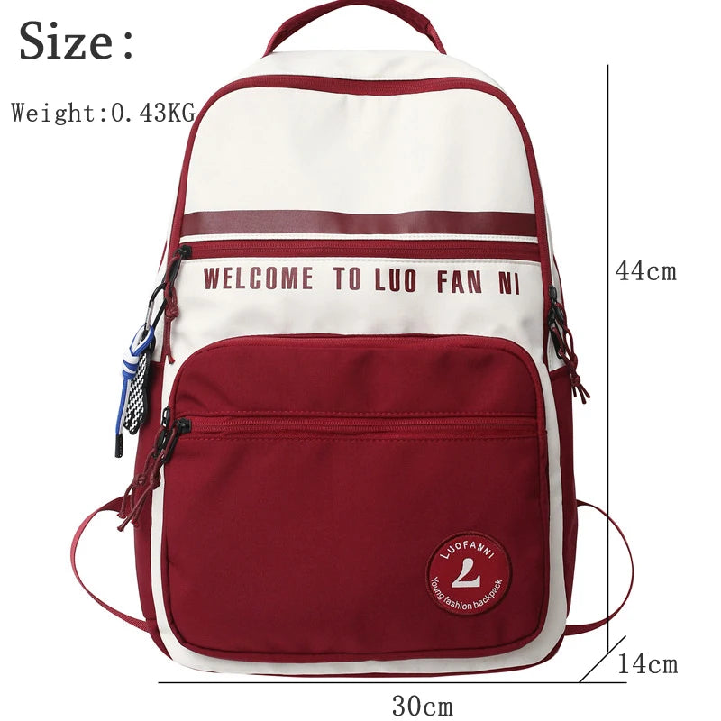 Summer Woman Backpack School Backpack For Teenage Girls Boys College Student