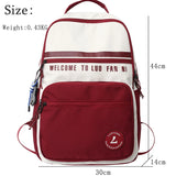 Summer Woman Backpack School Backpack For Teenage Girls Boys College Student