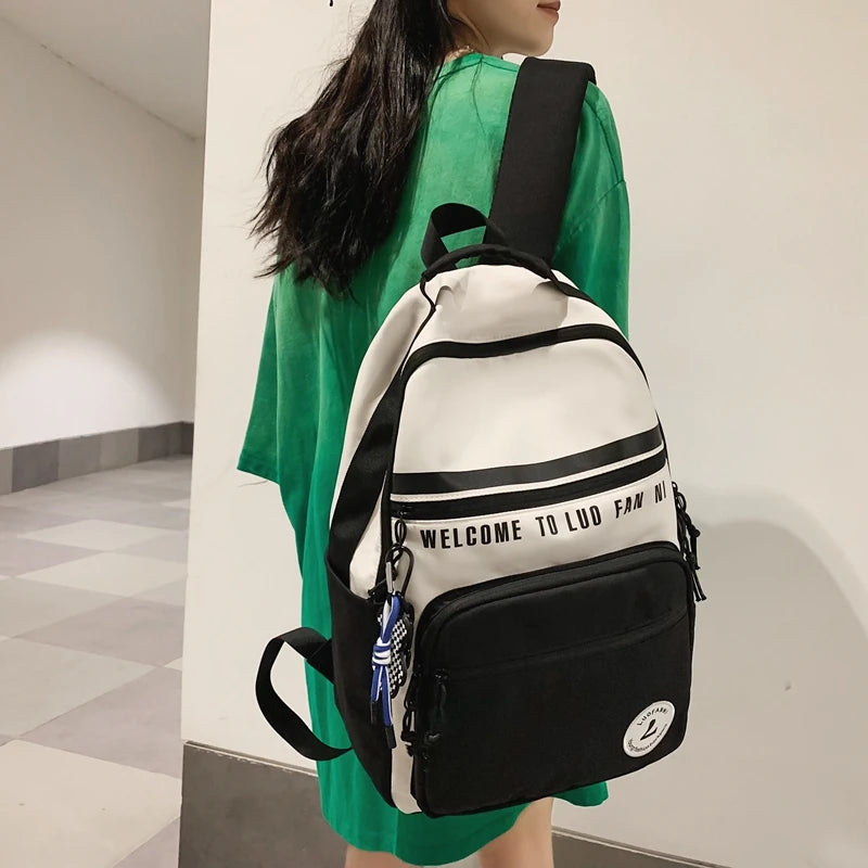 Summer Woman Backpack School Backpack For Teenage Girls Boys College Student