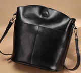 Leather Shoulder Bag Casual Women's Bag All-match Leather Messenger Bag