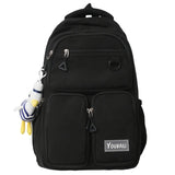 Waterproof Nylon Backpack Big Capacity Rucksack Schoolbag