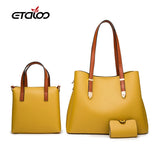 Casual Women's Handbags Shoulder Bag Big Capacity High PU Style