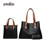 Casual Women's Handbags Shoulder Bag Big Capacity High PU Style