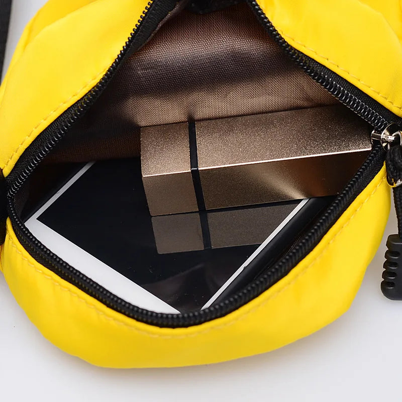 Women Shoulder Bag Small Nylon Cross Body Bags Ladies Sports Sac