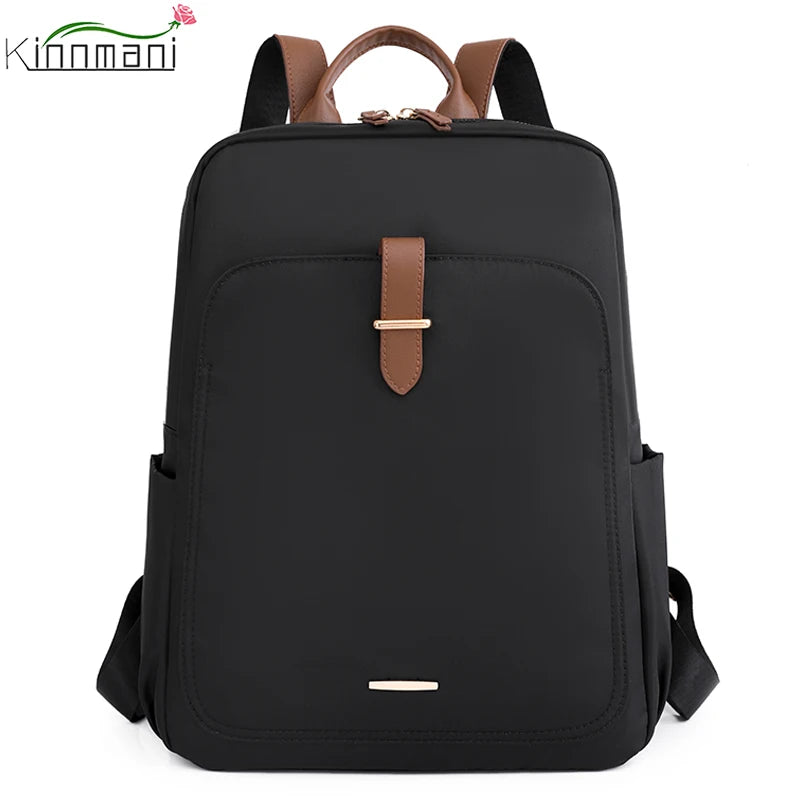 Casual Large Capacity Women's Backpack Nylon Fabric Single Shoulder Bag