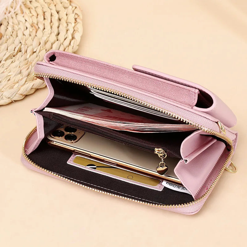 Women's Crossbody Bag Lock Buckle Small Square Bag