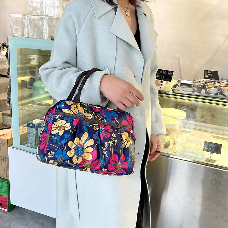 Women's Large Capacity Lunch Bag Grocery Bag