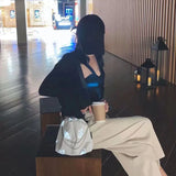 Reflective Butterfly Messenger Chain Bag Drawstring Bag