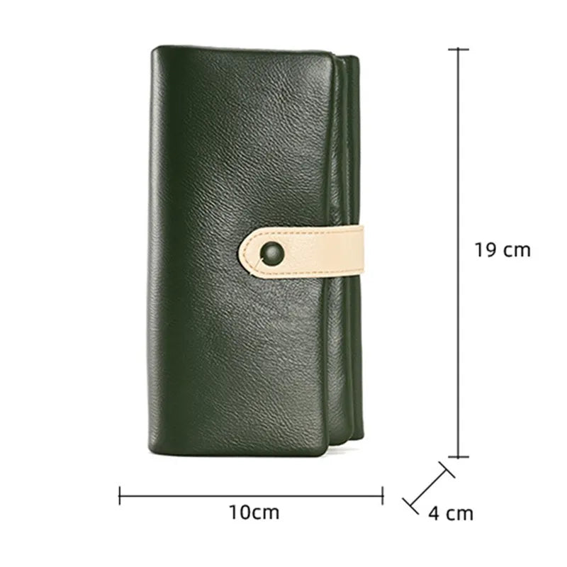 Women's Multifunctional PU Leather Long Wallets