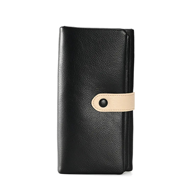 Women's Multifunctional PU Leather Long Wallets