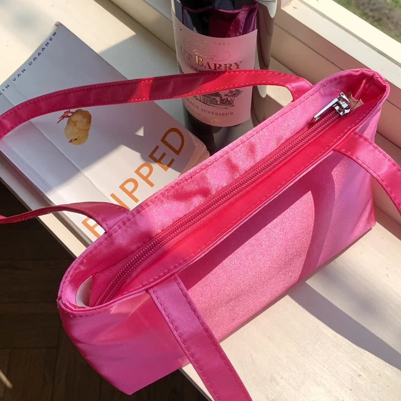 Nylon Small Ladies Handbags Tote Bag Women Shoulder Bag