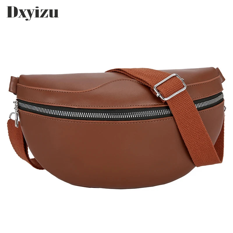 Fashion Waist Bag Female Belt Chest Handbag Unisex Small Bags Ladies Waist Pack