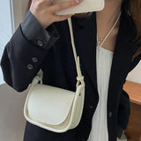 Retro PU Leather Women's Handbag Crossbody Shoulder Bag