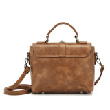 Vintage Oil Leather Handbag Women Bag Crossbody KL600