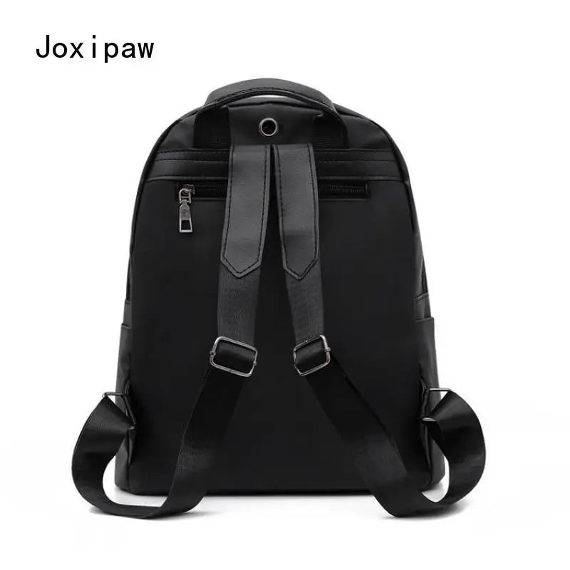 Women's Casual Travel Backpack Large Capacity School Bag Soft PU Leather