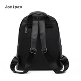Women's Casual Travel Backpack Large Capacity School Bag Soft PU Leather