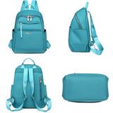 Nylon Oxford Backpack for Women Large Capacity Travel Bags