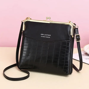 Stone Pattern Crossbody Shoulder Bags for Women Solid Style Phone Bag