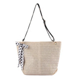Straw Bag Summer Sweet Fresh Shoulder Messenger Beach Tote Bag