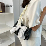 Summer Bow Shoulder Bag Sweet Crossbody Bag for Women