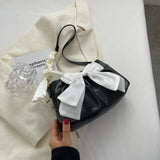 Summer Bow Shoulder Bag Sweet Crossbody Bag for Women