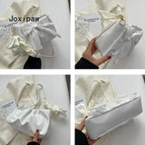 Summer Bow Shoulder Bag Sweet Crossbody Bag for Women